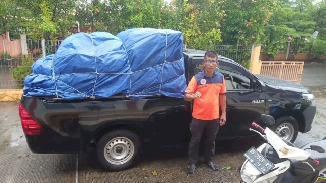 Maros Dilanda Banjir, Gubernur Andi Sudirman Salurkan Bantuan Logistik