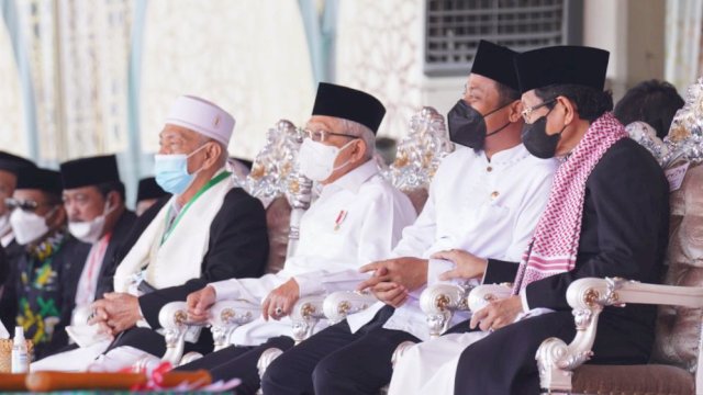Gubernur Andi Sudirman Dampingi Wapres KH Ma&rsquo;ruf Amin Kunjungan Kerja ke Wajo