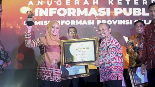 Luwu Utara Raih Penghargaan Keterbukaan Informasi Publik