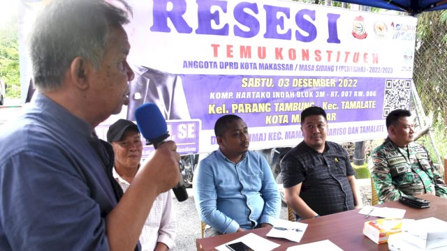Ari Ashari Dengar Curhatan Warga Soal Banjir