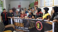 Sambut Anniversary Ke 20 Tahun, TTNT-Asade Polrestabes Makassar Gelar Baksos Ke Panti Asuhan