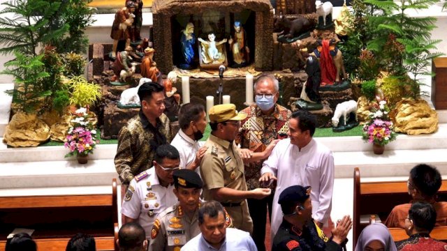 Bersama Forkopimda, Danny Pomanto Pantau Pengamanan Malam Natal