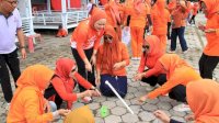 Momen Seru Permainan Kelompok dari Istri-istri Kades-Lurah di Bulukumba