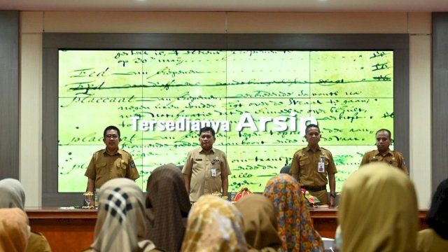 Diskominfo-SP Sulsel Gelar Kegiatan Pemusnahan Arsip Dinamis Inaktif