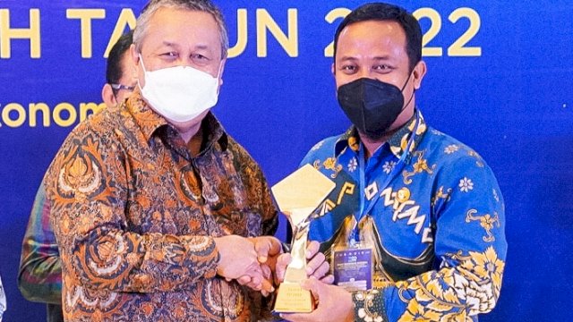 Tim Percepatan dan Perluasan Digitalisasi Daerah (TP2DD) Provinsi Sulawesi Selatan berhasil mendapatkan penghargaan sebagai provinsi terbaik di Kawasan Timur Indonesia (KTI) tahun 2022.