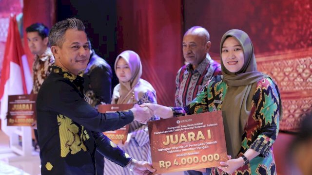 Camat Cantik di Luwu Utara Ini Pemenang Lomba Menulis Artikel Ekonomi Daerah yang Dihelat Bank Indonesia