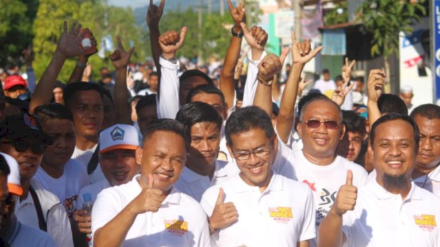 Masyarakat Bantaeng Meriahkan Gerakan Antimager, Ilham Azikin: Bukti Soliditas Kita