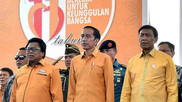 Oesman Sapta Odang besama Joko Didodo Presiden RI
