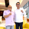 Usia Dikukuhkan Sebagai Kader Golkar, RK Temui ARB