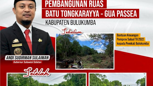 Melalui Bantuan Keuangan, Rintis Akses Wisata Baru di Bulukumba