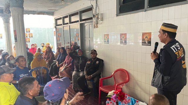 Ketua DPRD Rudianto Lallo Sapa Warga Mariso dan Mamajang
