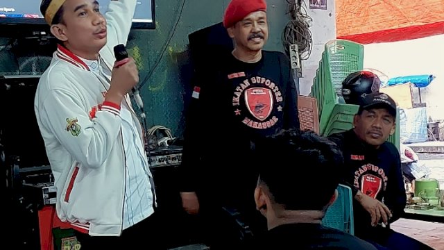 Rudianto Lallo Hadiri Undangan Silaturahmi Ikatan Suporter Makassar