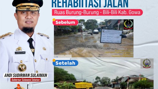 Prioritas Gubernur Andi Sudirman, Pemprov Sulsel Kembali Lanjutkan Pembangunan Infrastruktur