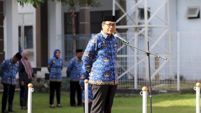 Pimpin Upacara HKN,  Suaib Mansur Apresiasi Pelaksanaan Nataru yang Berjalan Aman