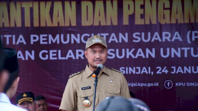 Hadiri Pelantikan PPS, Bupati Sinjai: Jangan Jadi Tim Sukses