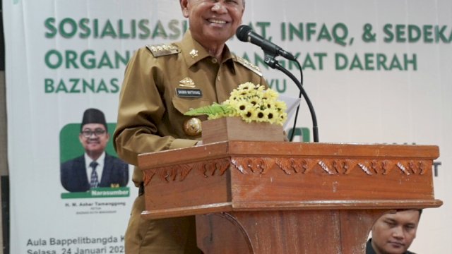 Bupati Luwu Minta Baznas Kolaborasi dengan Para Mubaligh Sosialisasikan Zakat