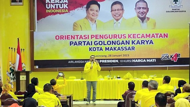 Golkar Makassar Gelar Orientasi Pengurus Tingkat Kecamatan