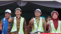Dampingi Menkes, Bersama Menkes RI, Danny Lakukan Ground Breaking RS UPT Vertikal Makassar