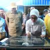 Bupati Luwu Utara Resmikan Pembangunan Infrastruktur Lumbung Pangan