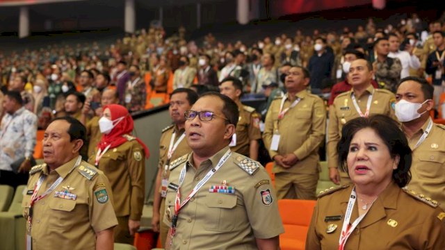 Walikota Makassar, Danny Pomanto Saat Menghadiri Rakornas Kepala Daerah Di Setul, Bogor Jawa Barat