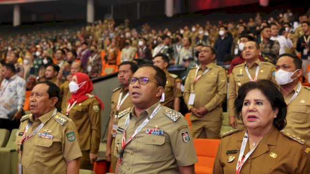 Walikota Makassar, Danny Pomanto Saat Menghadiri Rakornas Kepala Daerah Di Setul, Bogor Jawa Barat