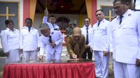 Bupati Lutra Lantik Resmikan Gereja di Seko