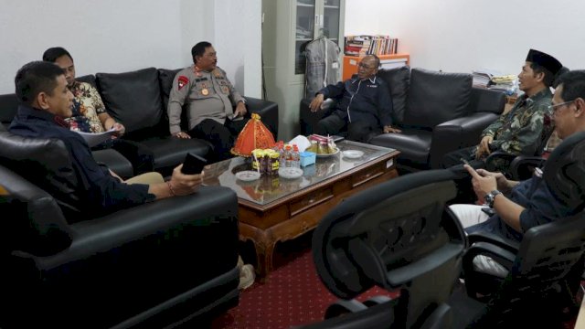 Kapolda Sulsel Kunjungi Bawaslu