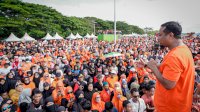 Didampingi Bupati dan Wakil Bupati, Gubernur Andi Sudirman Lepas 12 Ribu Peserta Anti Mager di Bulukumba