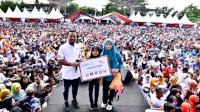 Gubernur Andi Sudirman Jalan Anti Mager Bersama 50 Ribu Warga Takalar