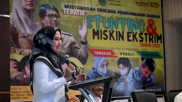 Luwu Utara Melakukan Musrenbang tematik Pertama di Indonesia Untuk Stunting dan Miskin Ekstrim