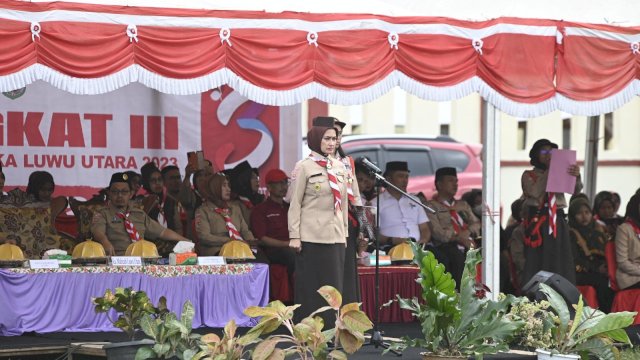 Bupati Lutra Harap Pramuka Cetak Generasi Muda Penerus Bangsa
