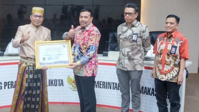 Pemerintah Kota Makassar Raih Penghargaan dari Ombudsman RI