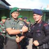Danyon Ichsan Pimpin Apel Sinergitas TNI-Polri di Makodim Bone, Ini Yang Disampaikan