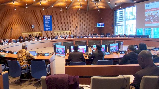 Gubernur Sulsel Menjadi Pembicara di Forum UNESCO Mewakili Indonesia