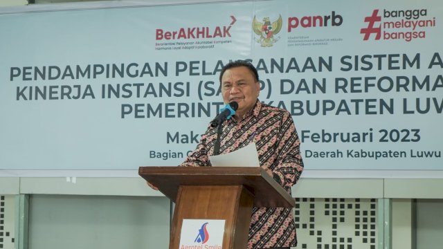 Targetkan Naik Kelas, Pemda Luwu Gelar Pendampingan Pelaksanaan SAKIP dan Reformasi Birokrasi