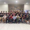 Ketua DPRD Rudianto Lallo Lepas Tim Sepak Bola Makassar City FC