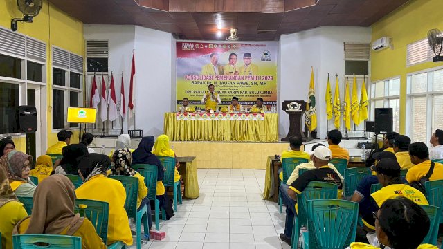 Nurdin Halid Bakar Semangat Militansi Kader Golkar di Bulukumba