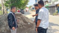Material Bahan Bangunan Meluber ke Badan Jalan, Pakandatto Tegur Warga