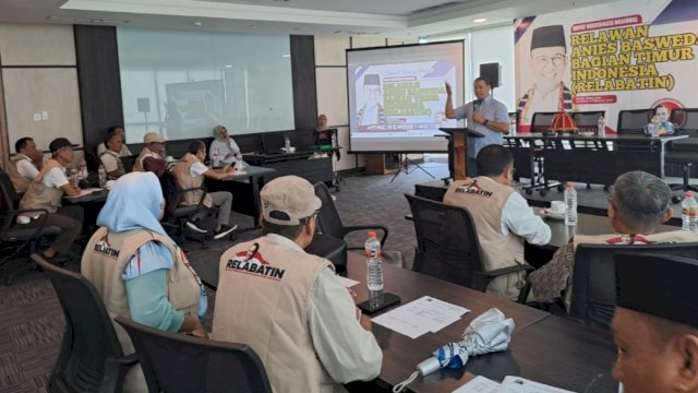 Relawan Anies Baswedan Bagian Timur Indonesia atau Relabatin sukses menggelar Rapat Koordinasi Nasional (Rakornas) yang berlangsung pada Rabu, 8 Februari 2023 di Hotel Teraskita, Jalan AP Pettarani Makassar.