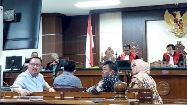 Pimpinan DP{RD Sulsel Hadir Menjadi Saksi dalam Sidang Tindak Pidana Koruspi Auditor BPK  