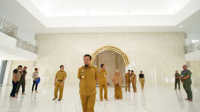 Masjid Al-Ayyubi Kompleks Kantor Gubernur Rampung 100 Persen, ASS Ajak Warga Tingkatkan Ibadah