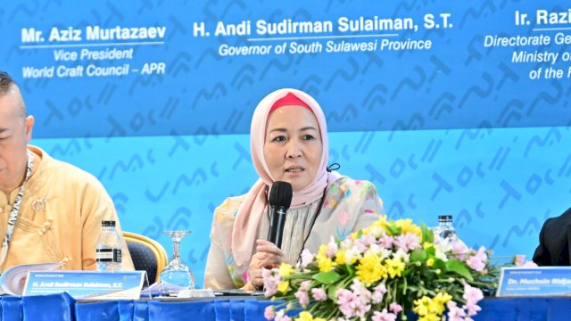 Plt Kadis Kominfo Sulsel Jadi Narasumber Seminar Inacraft 2023, Bahas Warisan Budaya Tak Benda