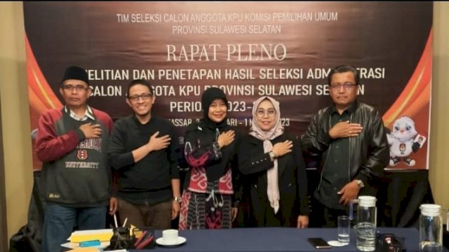 Ini Nama 70 Calon Anggota KPU Sulsel Yang Lolos Seleksi Administrasi&nbsp;