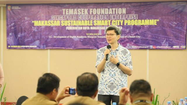 Program Capacity Building Temasek Foundation Singapore Cooperation Enterprise (SCE) yang diikuti ASN Pemkot Makassar memasuki tahap workshop ke empat.