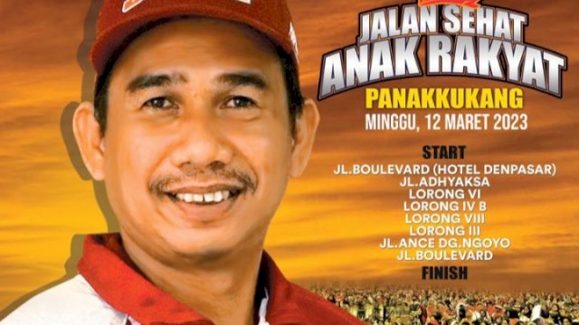 20 Ribu Kupon Jalan Sehat Anak Rakyat Ludes Terbagi
