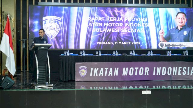 Rusdi Masse Kumpulkan Seluruh Pecinta Otomotif Se-Sulsel Melalui Rakerprov IMI