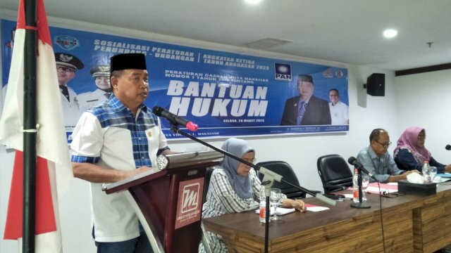 Sosper, Legislator Sangkala Saddiko Paparkan Mekanisme Pemberian Bantuan Hukum