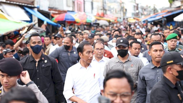 Jokowi Puji Stabilitas Harga Pangan di Makassar, Danny Pomanto: Kita Intervensi Terus