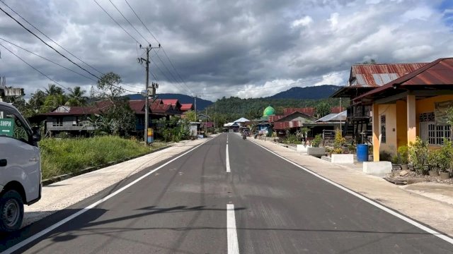 Jalan dan Jembatan Ruas Kabere Tuntas Dikerjakan, Gubernur : Alhamdulillah, Bisa Dinikmati Masyarakat