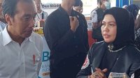 Jokowi Kunjungan Stan Pameran Bulukumba, Ketua Dekranasda Kenalkan Pinisi dan Wisata Tanjung Bira